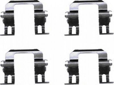 HELLA PAGID 8dz355202981 -  Комплектующие, колодки дискового тормоза
